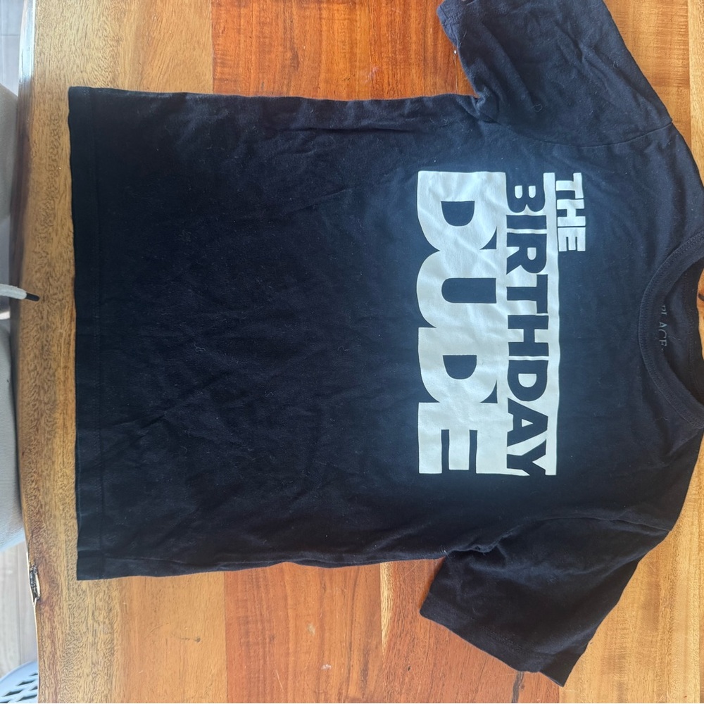 Place Black and White Graphic Tee